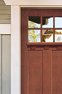 Door with Dentil | Bayer Built Woodworks